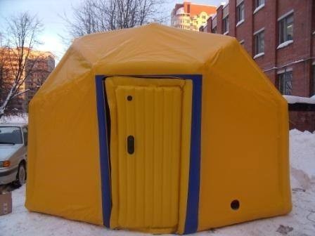 山丹充气帐篷
