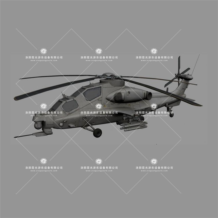 山丹武装直升机3D模型